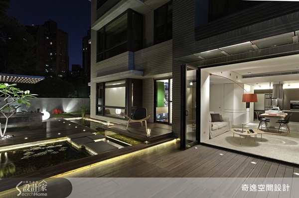 屋主在預售屋期間買下這間位於台北市,緊鄰富陽生態公