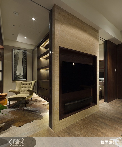 規劃格局、開放式設計、深色系