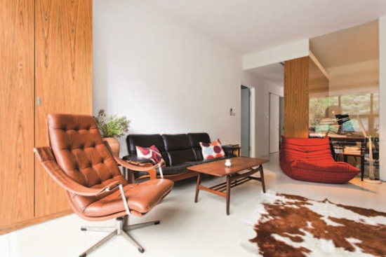 Jack的家位於台北市，為一間公寓型住宅，裝潢這空間，