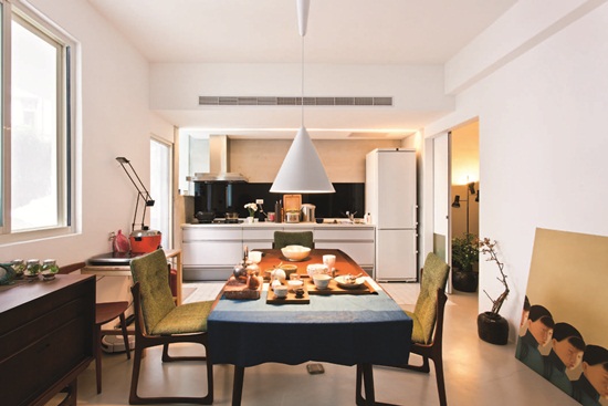 Jack的家位於台北市，為一間公寓型住宅，裝潢這空間，