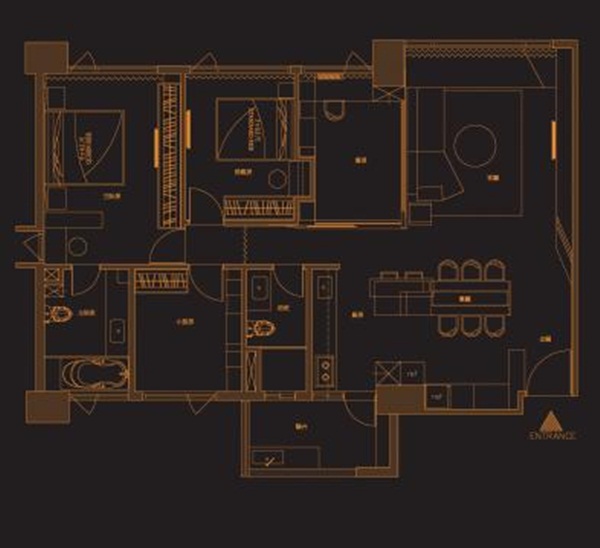 「一」代表著原點，同時也是能生出所有形象的基點。在