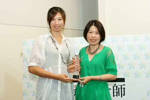 2012新秀設計師頒獎典禮於6月13日在台北市長官邸藝文