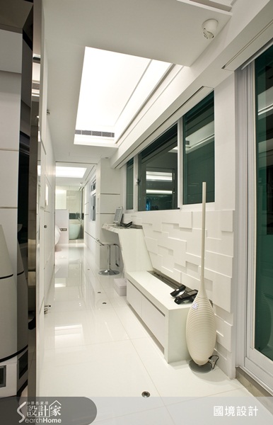 本案原為單層、三間式格局，由於只有屋主夫婦倆居住，