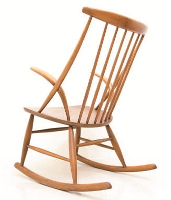 Lamino Chair高背椅。瑞典設計師Yngve Ekstrom的作品