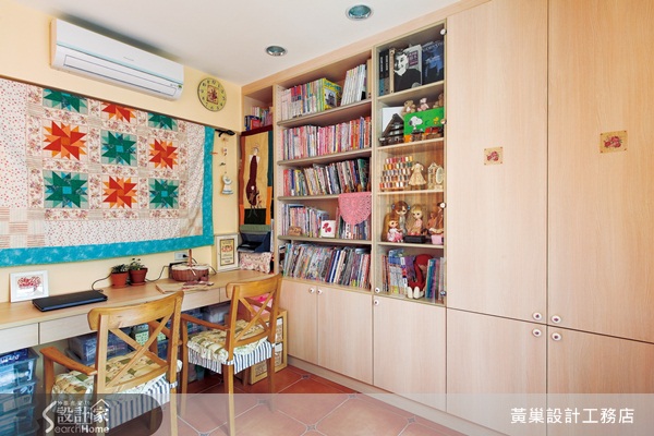 為了讓兩個孩子擁有自己的獨立空間,屋主夫妻決定翻新