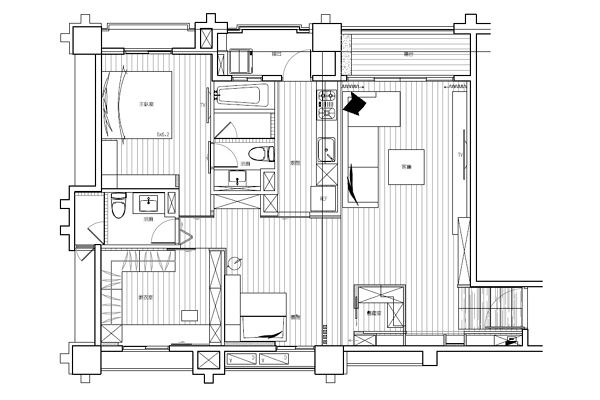 空間格局一定要制式嗎？一定要有客廳、餐廳、廚房、主