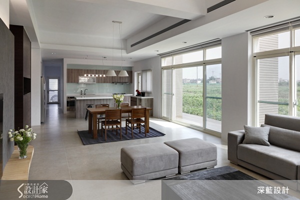 別墅的空間雖大，但是未必一定要花上大筆預算裝修，有