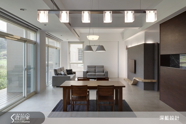 別墅的空間雖大，但是未必一定要花上大筆預算裝修，有