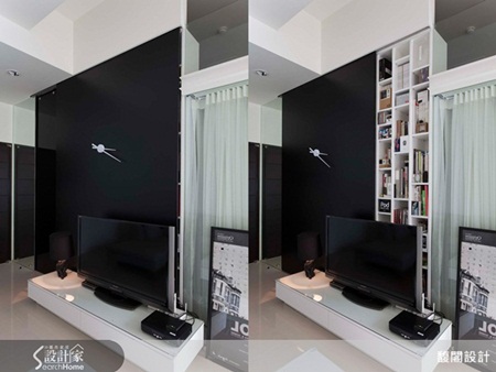 好擠哦!坪數無法改變,那有沒有辦法用設計改變空間呢