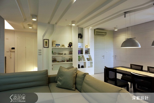 不論是大坪數或是小坪數，開放式的空間設計都是相當迷