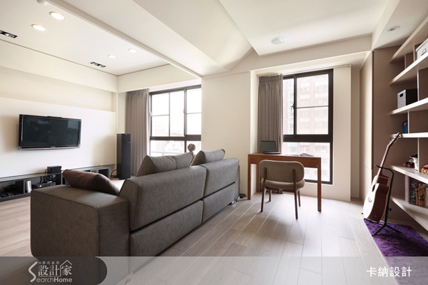 平時從事科技業的屋主,在規劃自己的新居時,卻不走向