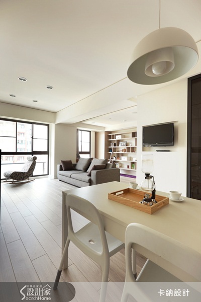 平時從事科技業的屋主，在規劃自己的新居時，卻不走向