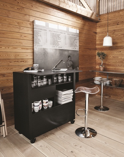 一般在選配現成櫃體時,重點不在量多,而是選擇1~2件