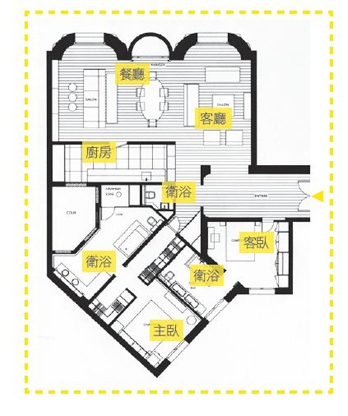 當Gérard Faivre一開始接手這個老建築改造，就知道他