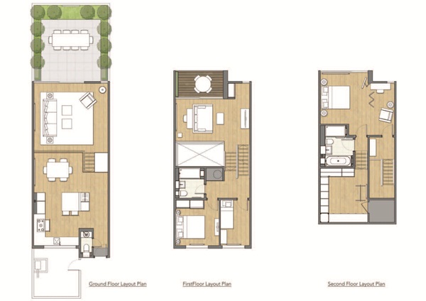 本案位於英國倫敦海格特Highgate地區中心，是一個從70