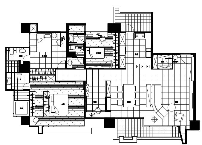 重度愛木且懂木的屋主，甚至自己親手設計做木家具，設
