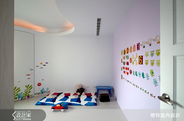 簡單、明亮的白色空間是最多人選用的基本色調，而附加