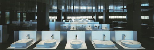 衛浴設備和美術館兩個看似沒有交集，但在西班牙衛浴品