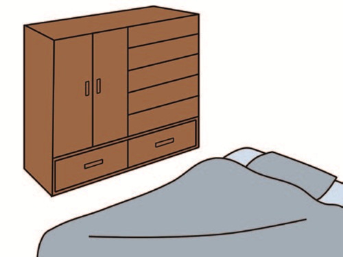 「隱」顧名思義就是隱藏式的美型收納設計,隱藏收納和