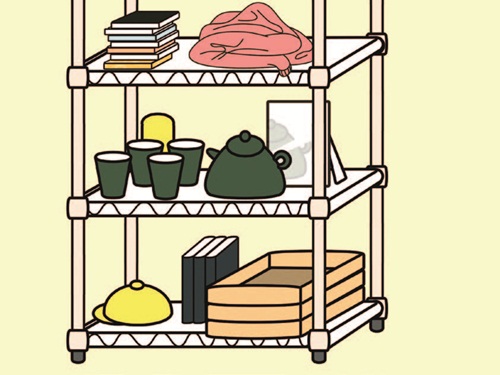 「隱」顧名思義就是隱藏式的美型收納設計,隱藏收納和