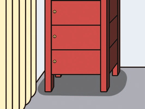 「隱」顧名思義就是隱藏式的美型收納設計,隱藏收納和