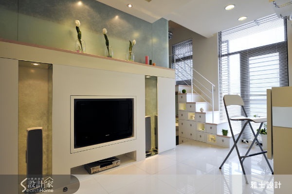 最多人喜歡的居住空間,是白色,如果是全然的死白,又