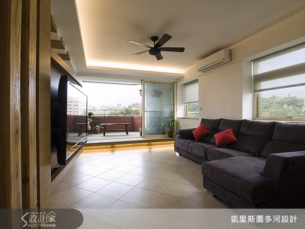 落地窗看似是平凡無奇的設計,實際上卻是能夠幫助家居