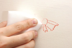 客廳的牆壁，多半不會有什麼污垢，但是在一些手會常常