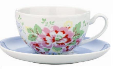 英國人出了名的愛喝茶，各類精緻美好茶具組讓下午茶時