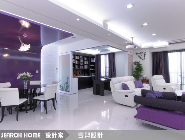 家居空間的設計感，除了來自各種風格不同元素，色彩的