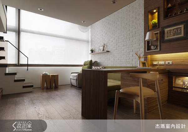 當空間只有7.5~12坪,在這麼小的空間中,設計師必須充