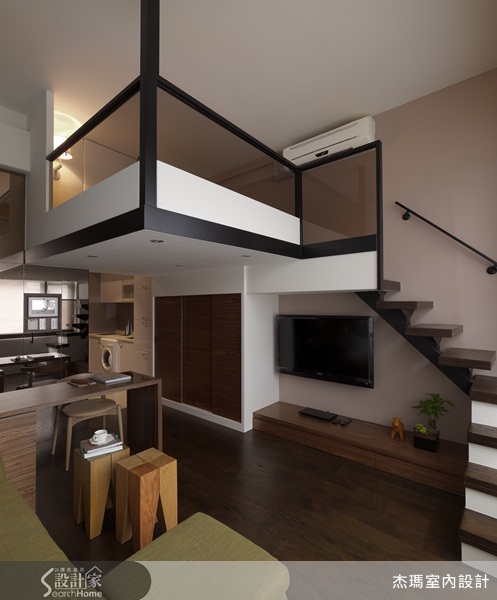 當空間只有7.5~12坪,在這麼小的空間中,設計師必須充