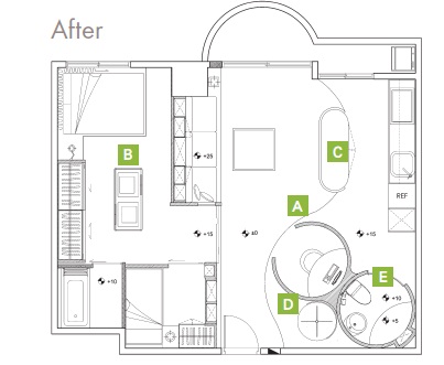 屋主的改造需求老屋翻新,要符合現代年輕人喜好,也能