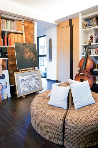 厭倦了北市都會的壓迫感,李育奇與劉薇君決定回到廣闊