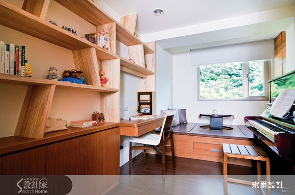 本案是位於台北市的25坪新成屋,建商原本為空間配置的