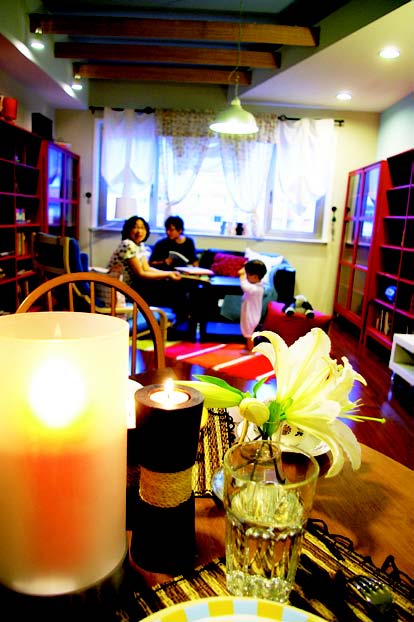 「『愛的小屋』是我們剛結婚的時候，給新家取的小名，