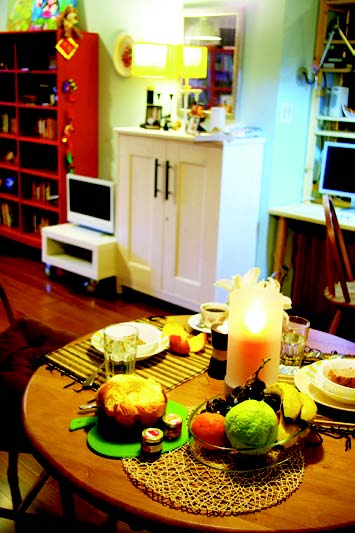 「『愛的小屋』是我們剛結婚的時候，給新家取的小名，