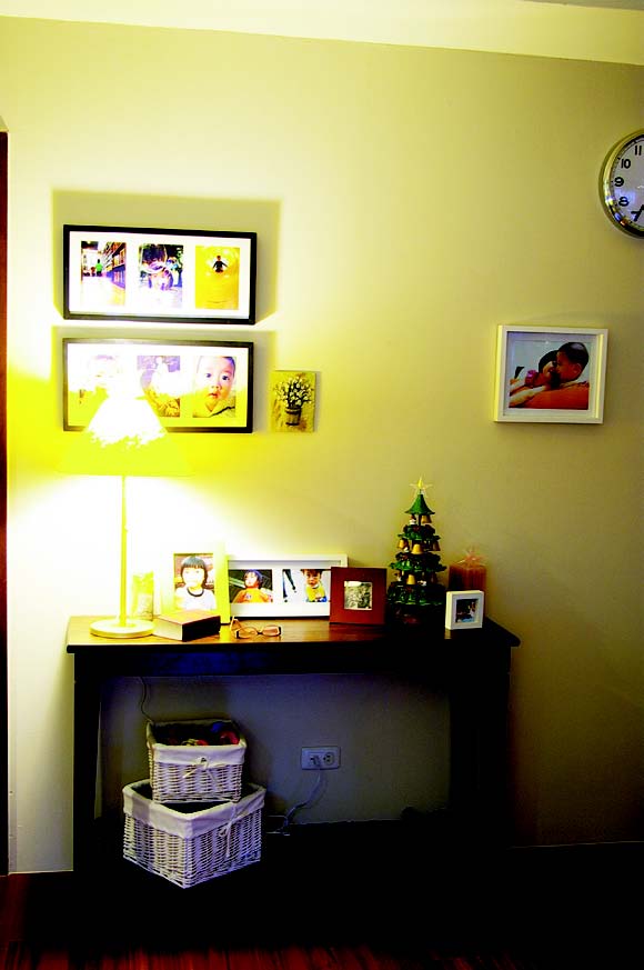 清松與葉子媽的親子樂活家 最愛的親子空間a. 放鬆的客