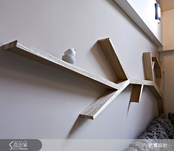 回到家,第一眼就要能讓人有放鬆的感受,這樣的感受不