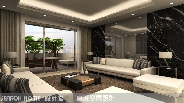 我們經常可以在許多設計案例裡看到「大理石使空間感更