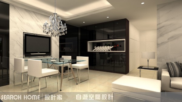 我們經常可以在許多設計案例裡看到「大理石使空間感更