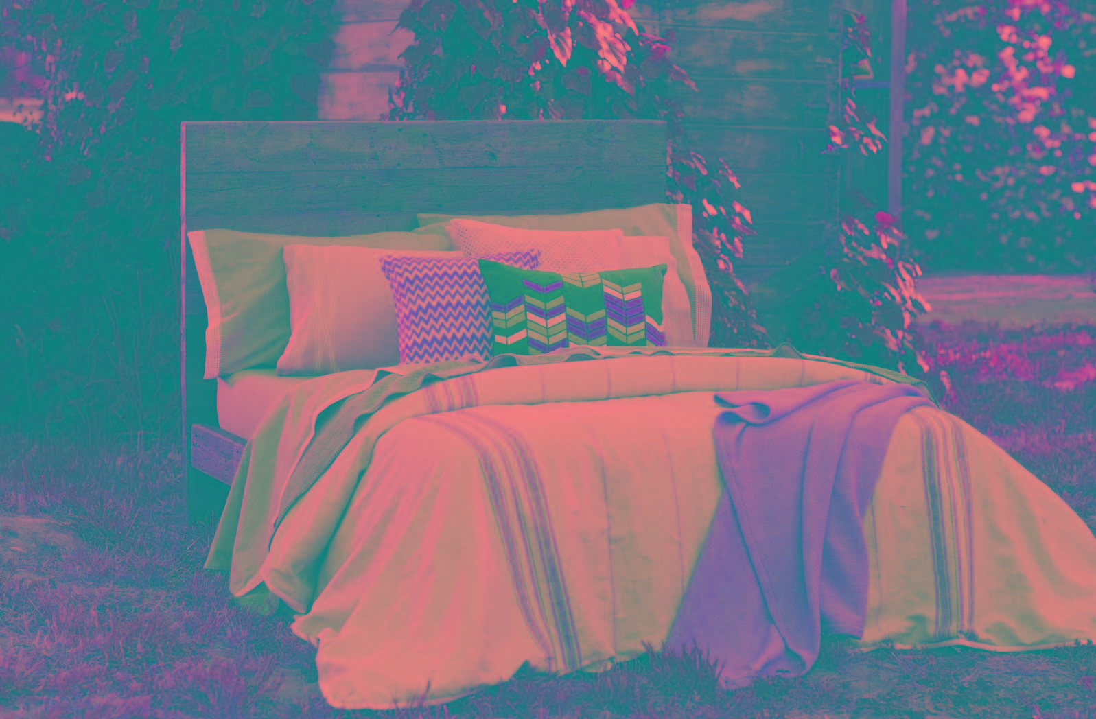 從國外漸漸流行進國內的手感系列織品，有原始的手作風