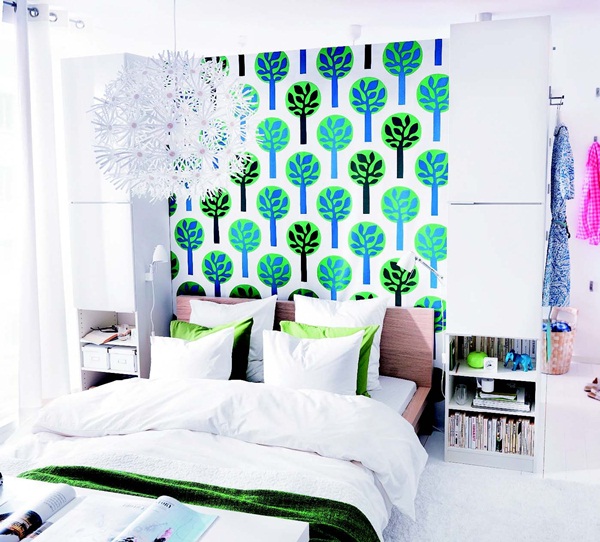 利用牆將生活單元區域隔開,大格局能彈性變為許多小格