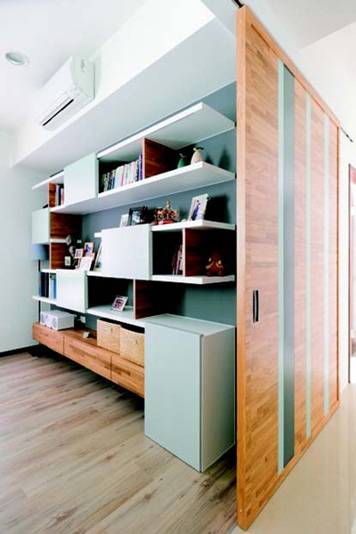 牆或隔間,都不該只有一種功用,可以結合一些機能需求