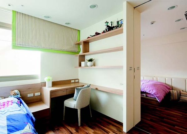 牆或隔間,都不該只有一種功用,可以結合一些機能需求