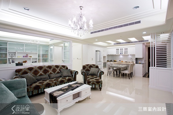 喜歡新古典的設計風格,卻擔心古典的繁複語彙讓空間變