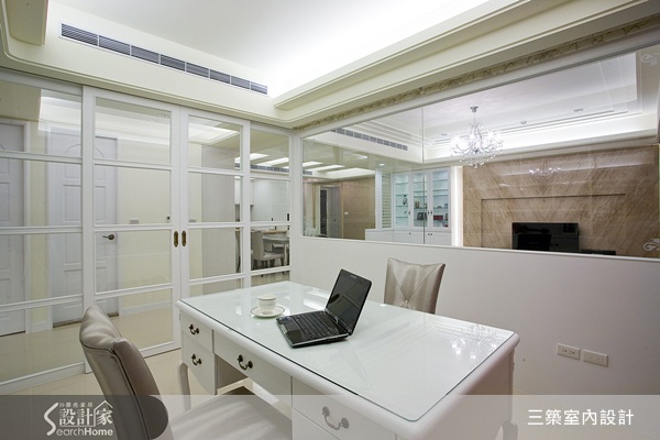 喜歡新古典的設計風格,卻擔心古典的繁複語彙讓空間變