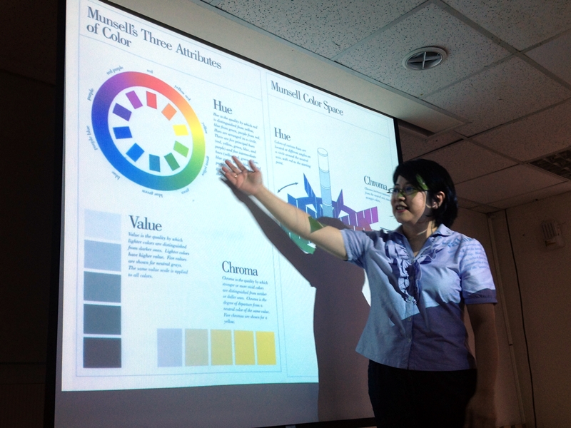 漂亮家居設計家舉辦了色彩空間美感講座,對空間色彩有