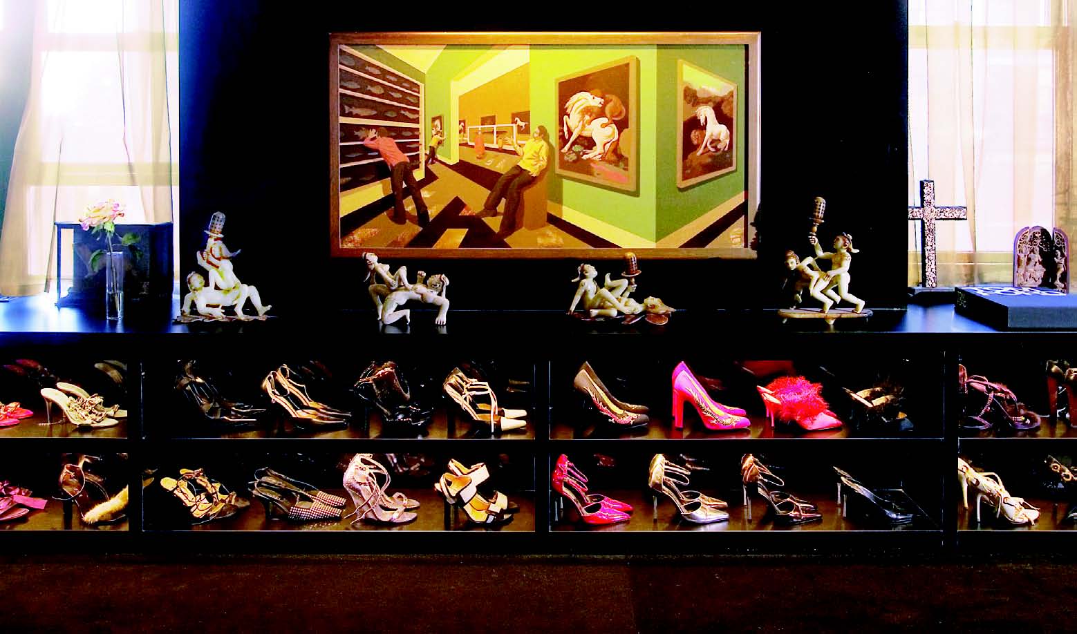 「見」是一種兼具展示佈置及收納機能的美型收納新概念