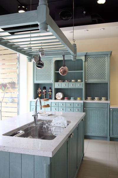 講究生活的美學家們的廚房,更像是小型私人藝廊一般,